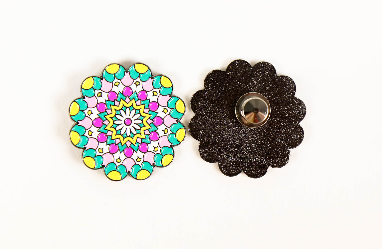 Mandala Enamel Pin