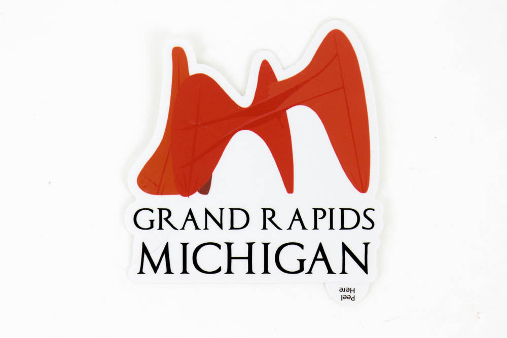 Grand Rapids Michigan Grand Vitesse Vinyl Sticker