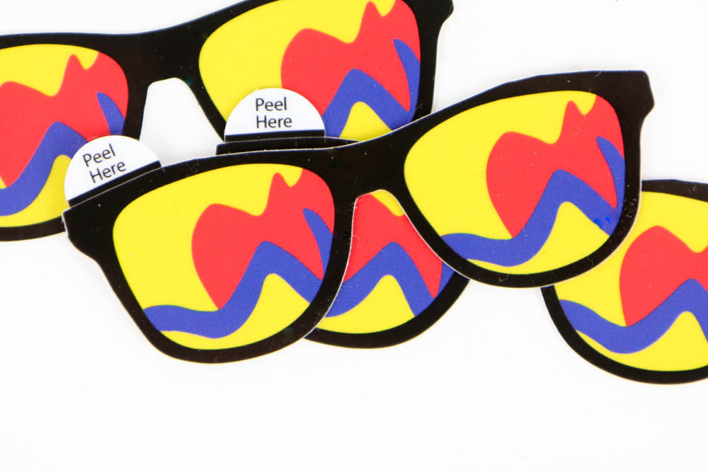 Grand Rapids Sun Glasses Vinyl Sticker