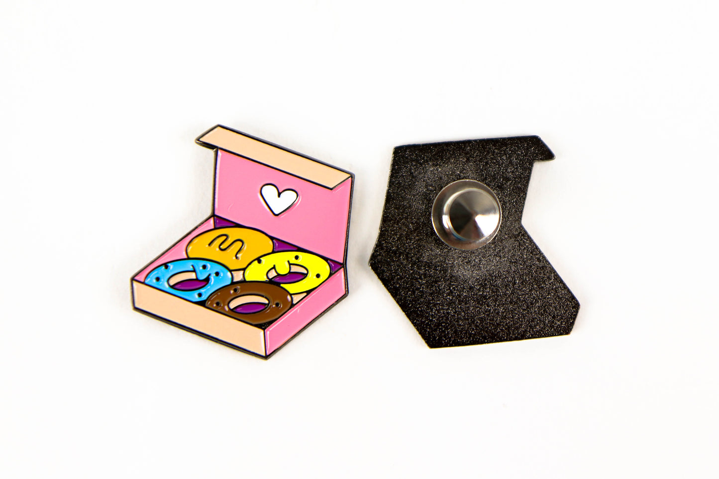 Box of Doughnuts Enamel Pin