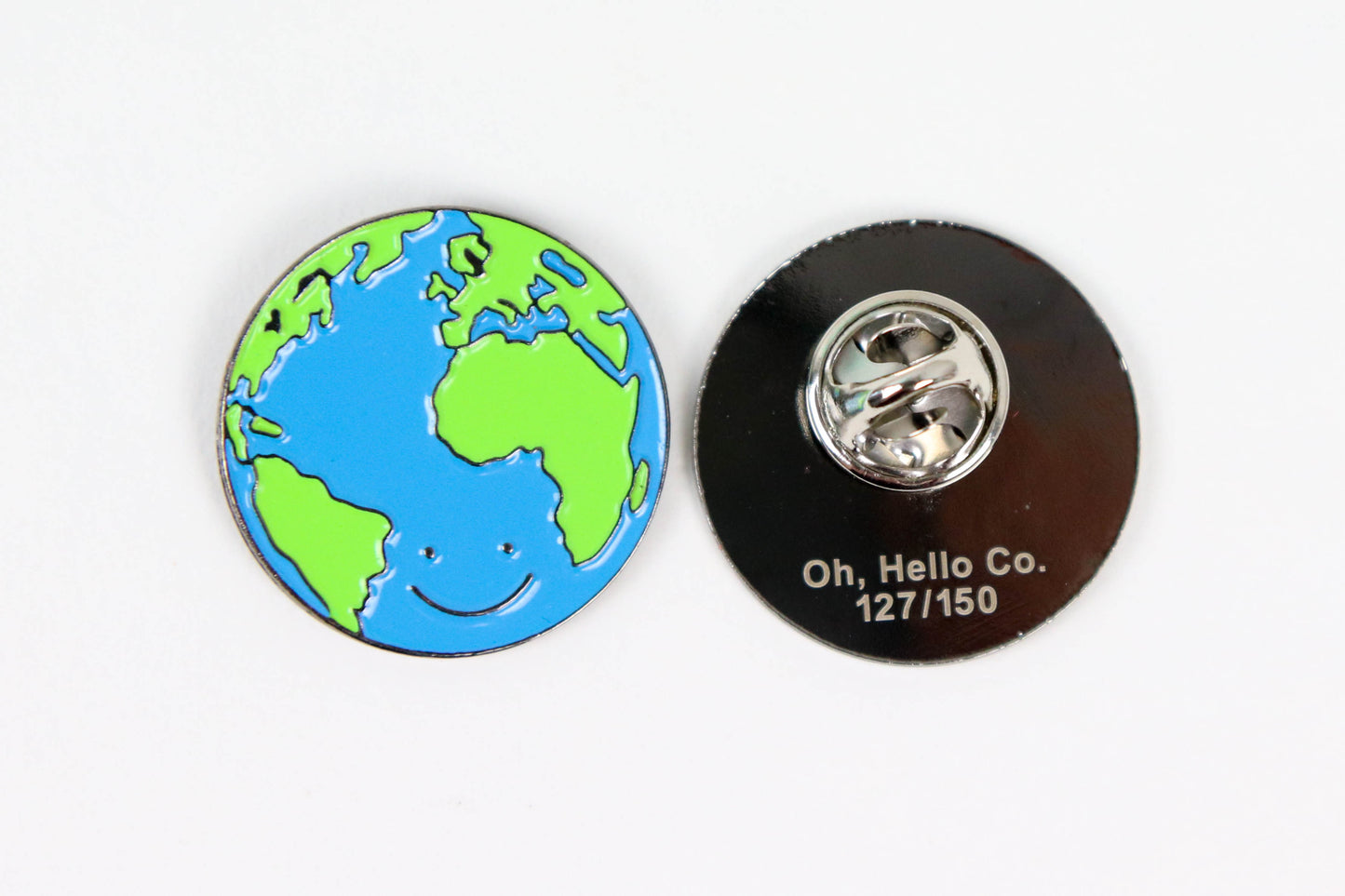 World Enamel Pin