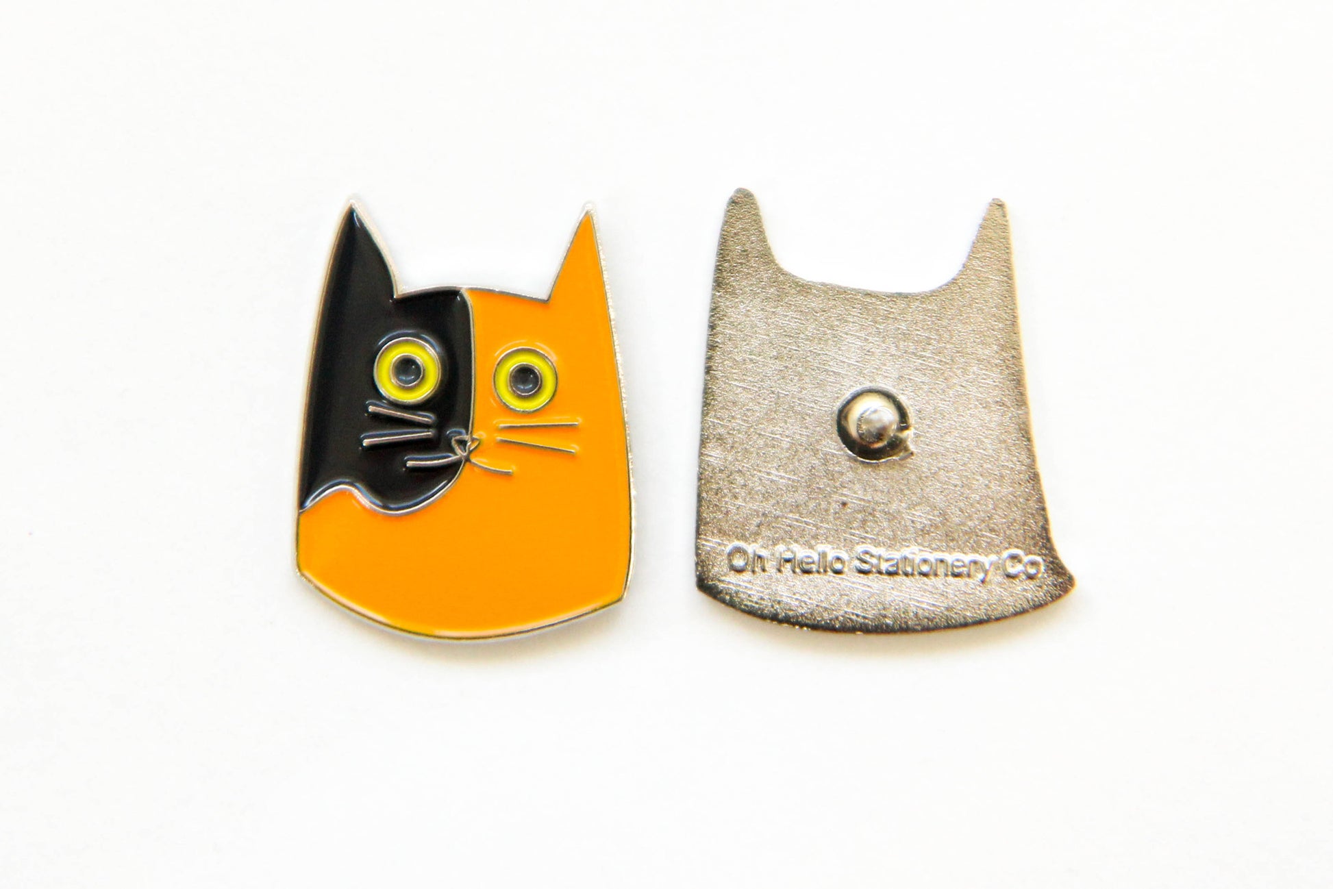 Cat Enamel Pins - Oh, Hello Stationery Co. bullet journal Erin Condren stickers scrapbook planner case customized gifts mugs Travlers Notebook unique fun 