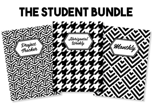 The Student Bundle - Traveler's Notebook Inserts - Oh, Hello Stationery Co. bullet journal Erin Condren stickers scrapbook planner case customized gifts mugs Travlers Notebook unique fun 