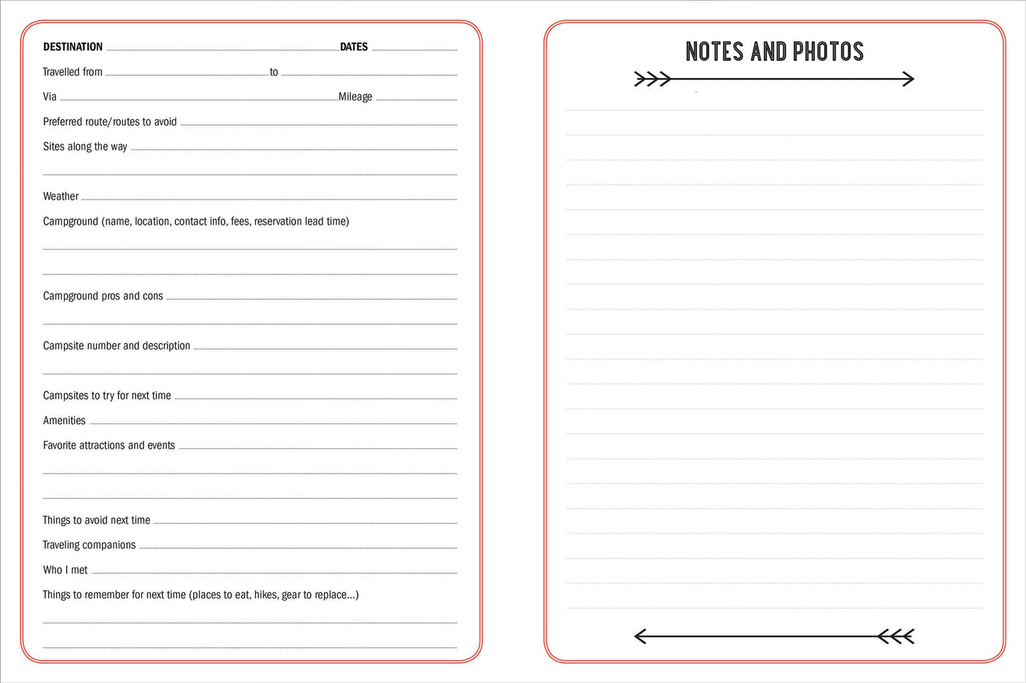 The Camping Logbook