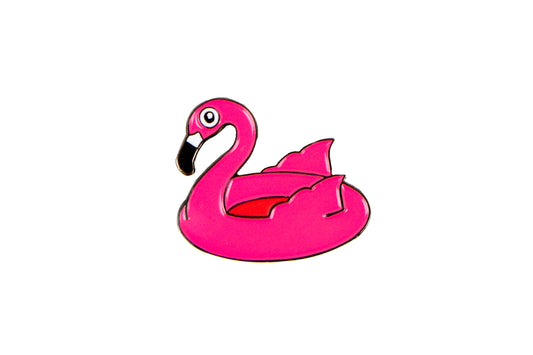 Flamingo Enamel Pin