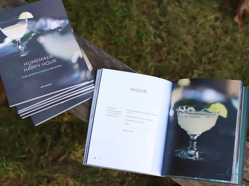 Homemade Happy Hour Cocktail Recipe Book - Katy McAvoy