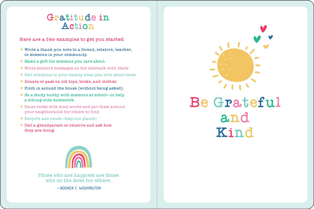 Daily Gratitude For Kids Journal