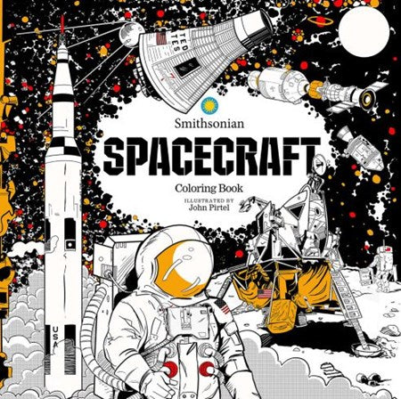 Spacecraft Coloring Book